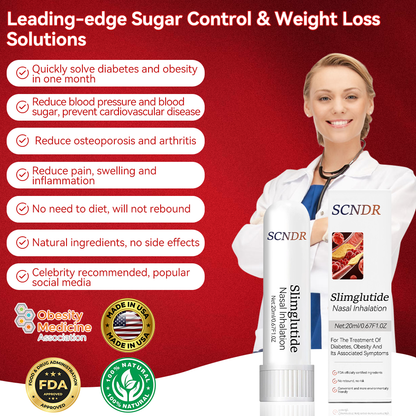 SCNDR™ Slimglutide Metabolic Shaping Drops——Revolutionary GLP-1 Scientific Sugar Control and Weight Loss Programs