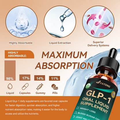 [Visible Results in 7 Days] 💧 𝑭𝑨𝑻𝑶𝑵𝑮® 𝑮𝑳𝑷-1 Fat Burning Drops (Food Grade) — Supports weight management, heart health, metabolism, sleep quality, and joint comfort.