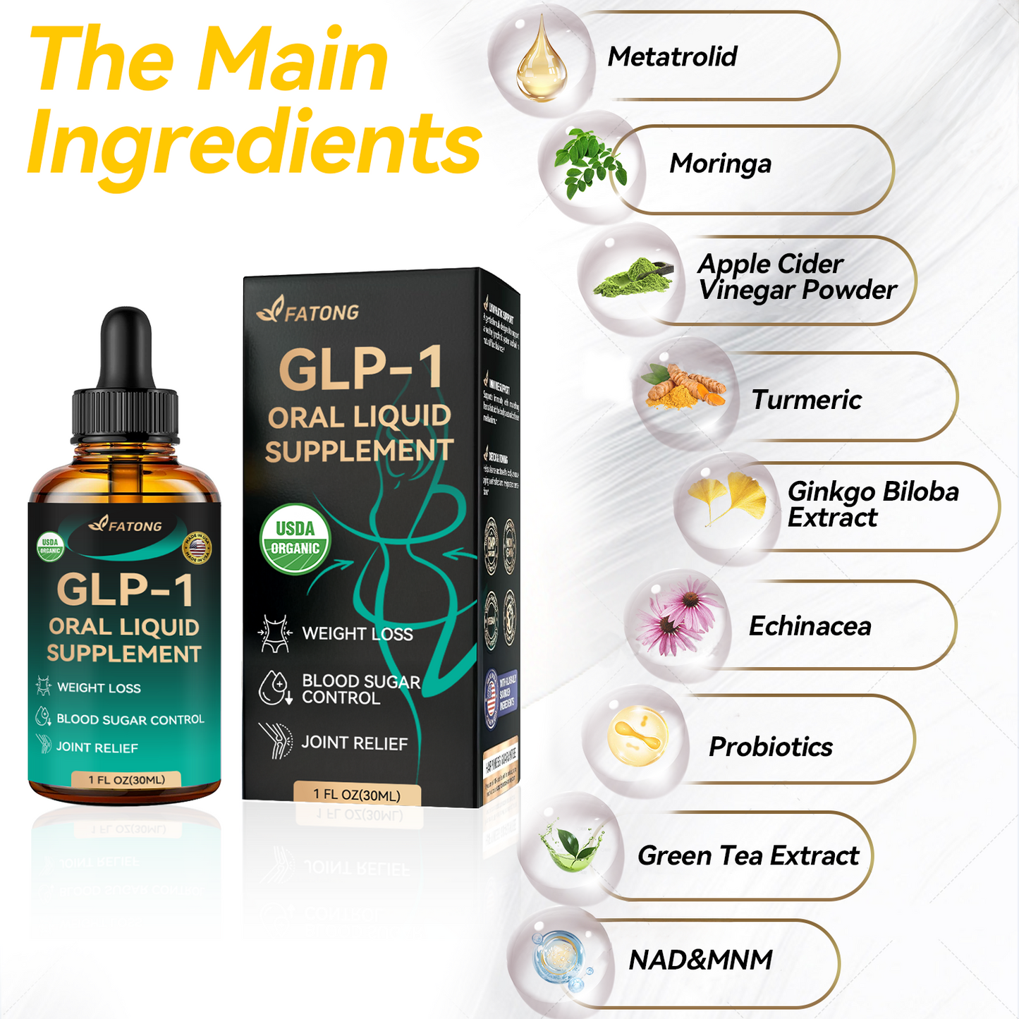 [Visible Results in 7 Days] 💧 𝑭𝑨𝑻𝑶𝑵𝑮® 𝑮𝑳𝑷-1 Fat Burning Drops (Food Grade) — Supports weight management, heart health, metabolism, sleep quality, and joint comfort.