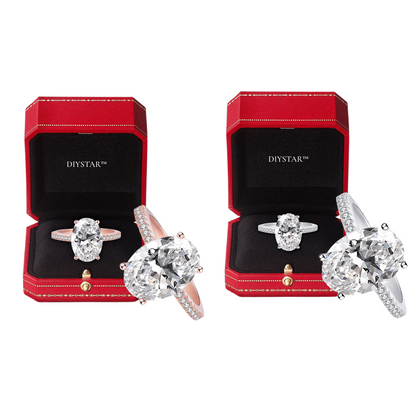 (🎁Exclusive New Year Offer - 70% Off) 𝐶𝑍𝑇𝐼𝐶𝐿𝐸™ 💖 Magnetic Moissanite Diamond Ring
