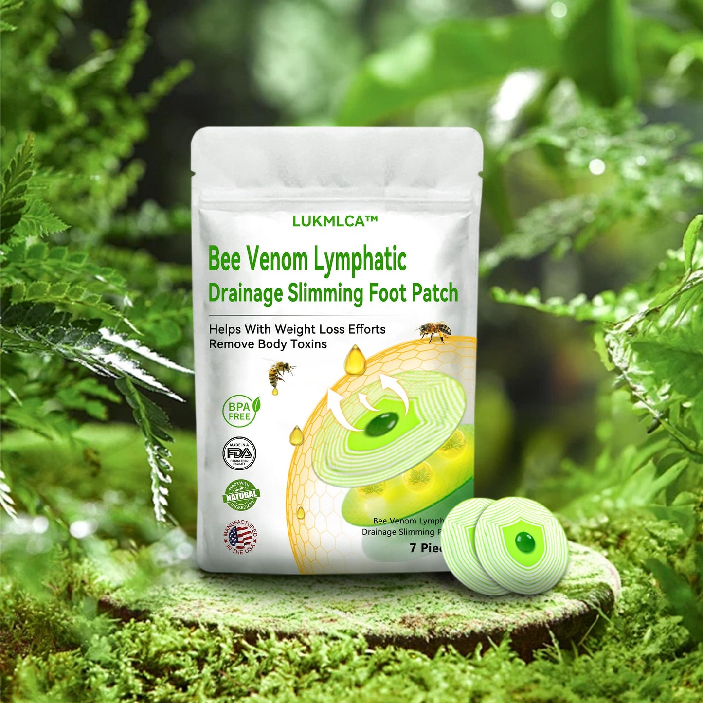 💝𝗟𝗨𝗞𝗠𝗟𝗖𝗔™ 𝗕𝗲𝗲 𝗩𝗲𝗻𝗼𝗺 𝗟𝘆𝗺𝗽𝗵𝗮𝘁𝗶𝗰 𝗗𝗿𝗮𝗶𝗻𝗮𝗴𝗲 𝗦𝗹𝗶𝗺𝗺𝗶𝗻𝗴 𝗙𝗼𝗼𝘁 𝗣𝗮𝘁𝗰𝗵🐝 (𝗳𝗼𝗿 𝗮𝗹𝗹 𝗹𝘆𝗺𝗽𝗵𝗮𝘁𝗶𝗰 𝗽𝗿𝗼𝗯𝗹𝗲𝗺𝘀 𝗮𝗻𝗱 𝗼𝗯𝗲𝘀𝗶𝘁𝘆)